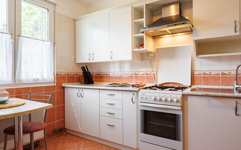 Green House: Cocina, Aparato De Cocina, Mostrador, Gabinetes, Electrodoméstico, Piso, Madera, Diseño De Interiores, Estufa De Cocina, Mueble