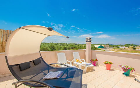 La Nuvola Sui Pedali: Departamento, Mueble Para Exteriores, Silla, Sombra, Balcón, Hotel, Villa