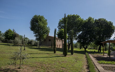 Villa Cortona: Eco-Sustainable Luxury Estate with: Hierba, Árbol, Pradera, Llanura, Arbusto, El Terreno Del Lote, Área Rural, El Maletero
