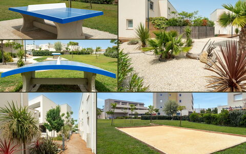 La Dune: Arquitectura, Barrio Residencial, Jardín, Sombra, Diseño Urbano, Paisajismo, Yarda, Césped, Inmuebles