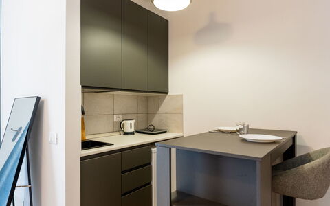 Modern Studio Nest: Barrio Residencial, Arbusto, Techo, Casa, Cabaña, Entrada De Coches, Inmuebles, Vía Muerta, Paisajismo, Yarda