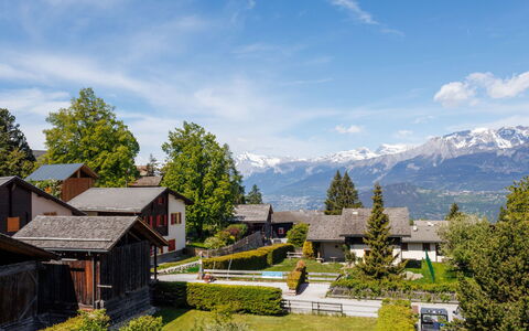 Vercorin 1: Accidentes Geográficos Montañosas, Paisaje, Casa, Colina, Tierras Altas, Cordillera, Hill Station, Cabaña, Área Rural, Valle