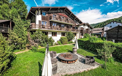 Vercorin 1: Casa, Cabaña, Jardín, Inmuebles, Yarda, Villa, Casa De Campo, Pueblo De Montaña