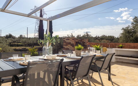 Filou: Mueble Para Exteriores, Jardín, Mesa Al Aire Libre, Silla, Sombra, Paisajismo, Patio Interior, Yarda, Eco Hotel, Cocina Y Comedor Mesa