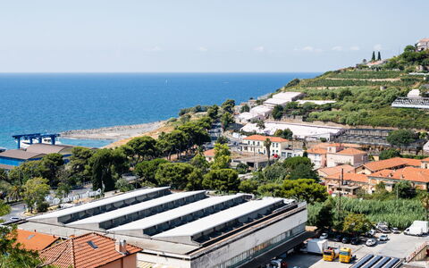Sanremo 717: Paisaje, Costa, Fotografía Aérea, Vista Panorámica, Ciudad De Vacaciones