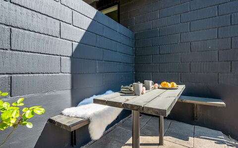 Amaja - 600M from the Sea: Piscina, Mueble Para Exteriores, Mueble, Recurso, Losa, Eco Hotel, Sombra, Silla, Ocio, Inmuebles