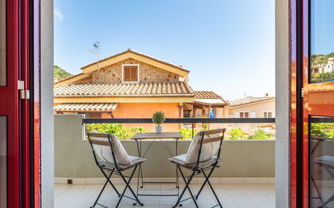 Appartamento Sala: Mar, Costa, Playa, Oceano, Sombra, Balcón, Tablón, Mueble Para Exteriores
