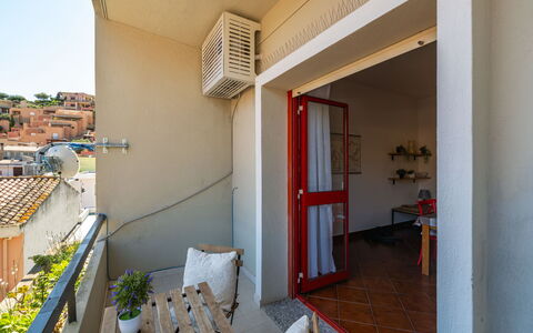 Appartamento Sala: Mar, Costa, Playa, Oceano, Sombra, Balcón, Tablón, Mueble Para Exteriores
