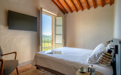 Alojamiento:&nbsp;Relais Badia a Passignano - Appartamento Moscato