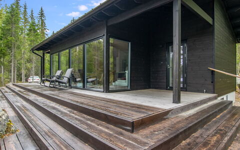 Sarppala: Madera, Madera Dura, Cubierta, Tablón, Edificios Del Jardín, Cabaña, Vía Muerta, Cuarto De Troncos, Porche, Cobertizo