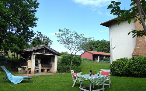 Casa Ballo delle Streghe, Garden, Montebelluna: Arbusto, Jardín, Mueble, Césped, Patio Interior, Cabaña, Mueble Para Exteriores, Sombra, Silla, Yarda
