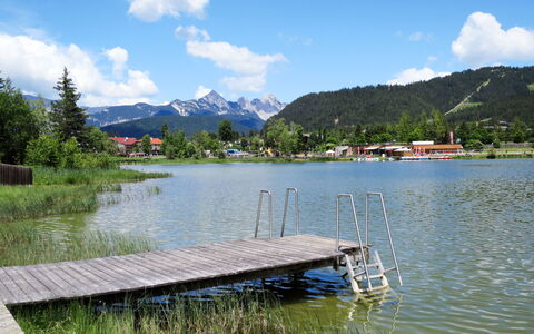 Seefeld in Tirol 381: Los Recursos Hídricos, Agua, Accidentes Geográficos Montañosas, Cuerpo De Agua, Árbol, Naturaleza, Montaña, Paisaje Natural, Colina