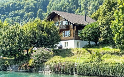 Niederried 130: Cuerpo De Agua, Los Recursos Hídricos, Paisaje Natural, Casa, Paisaje, Corriente De Agua, Cabaña, Banco, Lago