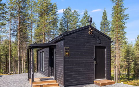 Visit Pyhä Cabins H: Madera, Cabaña, Vía Muerta, Cobertizo, Congelación, Pendiente, Cuarto De Troncos, Edificios Del Jardín, Invierno, \Choza