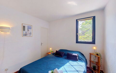Le Barcarès 255: Pared, Habitación, Diseño De Interiores, Cama, Suelo, Piso, Madera, Habitación, Sábana, Mueble