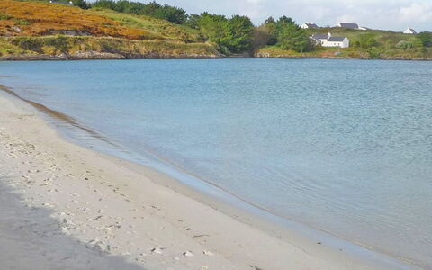 Timmy'S Cottage Heir Island: Azul, Agua, Los Recursos Hídricos, Cuerpo De Agua, Entorno Natural, Playa, Costa, Costeras Y Los Accidentes Geográficos Oceánico, Horizonte