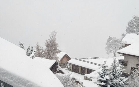 Balcons de Venosc: Nieve, Invierno, Congelación, Fenómeno Geológico, Pendiente, Hill Station, Cabaña, Tormenta De Nieve
