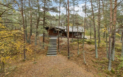 Tjegge - 500M from the Sea: Azul, Cabaña, Casa, Casa, Casa De Campo, Inmuebles, Vía Muerta