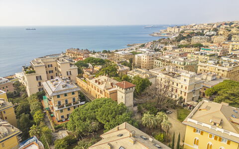 Torre Dell'Amore, Genova, Seaview: Ciudad, Edificio, Área Urbana, Barrio Residencial, By, Barrio, Paisaje, Casa, Diseño Urbano, Asentamientos Humanos