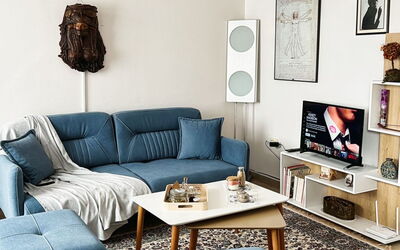 Sonniges, Zentrales Apartment mit Einem Schlafzimm