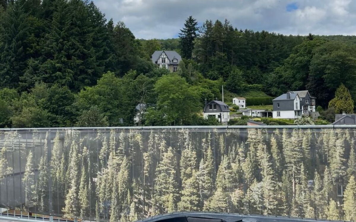 Dachterrasse Lila und Jacuzzi