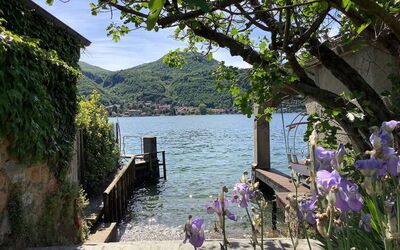 3.5-Zi.-Ferienwohnung mit Privatem Seeanstoss