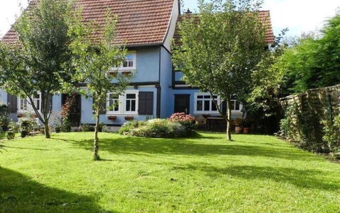 Fachwerkhaus mit Garten, Grill und Terrasse