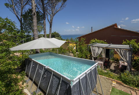 La Torre sul Ponte, Seaview, Garden: Piscina, Material Compuesto, Sombra, Ocio, Recurso, Eco Hotel, Mueble Para Exteriores, Patio Interior, Planta De Casa