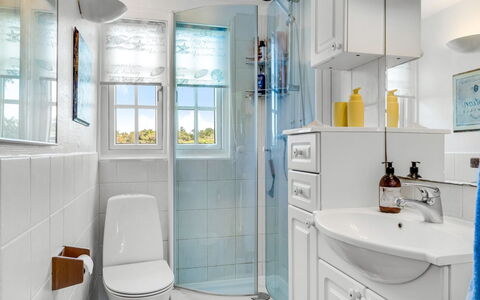 Åsta - 200M from the Sea: Baño, Arreglo De Tubería, Diseño De Interiores, Lavabo, Piso, Suelo, Lavabo Del Baño, Grifo, Baño, Mueble De Baño