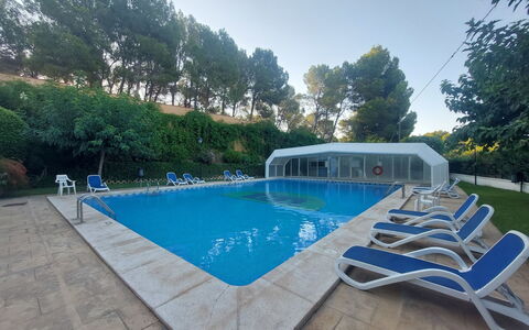 Altea Natura: Piscina, Azul, Recurso, Material Compuesto, Mueble Para Exteriores, Ocio, Sombra, Hotel, Sunlounger, Ciudad De Vacaciones