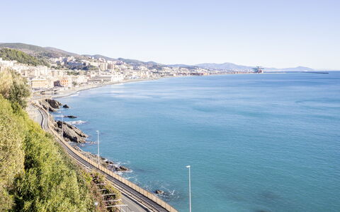 La Casa di Martina, Amazing Seaview: Azul, Agua, Los Recursos Hídricos, Cuerpo De Agua, Costa, Horizonte, Costeras Y Los Accidentes Geográficos Oceánico, Mar, Camino Acuático, Oceano