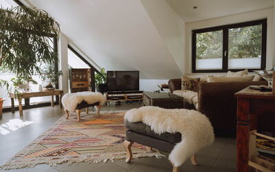 Charmante Wohnung in Holzhausen mit Grill