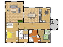 Gemütliche Ferienwohnung in Krina mit Garten und G