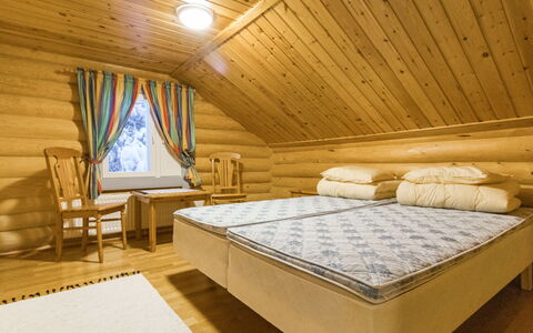 Salvostie 13, Hetta: Madera, Piso, Suelo, Diseño De Interiores, Habitación, Techo, Suelos De Madera, Cama, Sábana, Casa