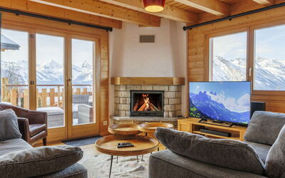 Nendaz 286: Mueble, Madera, Diseño De Interiores, Techo, Habitación, Piso, Casa, Sala, Suelo, Departamento