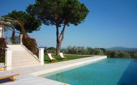 Castelprile: Azul, Piscina, Sombra, Paisajismo, Jardín, Inmuebles, Villa, Hacienda, Fuente De Agua, Recurso