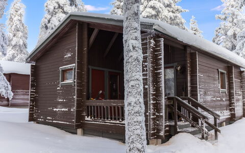 Kelokaltiokylä Mökki 58: Nieve, Madera, Invierno, Cabaña, Casa, Congelación, Casa, Cuarto De Troncos, Alerce, Pendiente