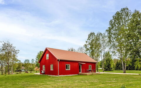Hönetorpet: Hierba, Árbol, Casa, Llanura, El Terreno Del Lote, Área Rural, Cabaña, Casa, Granero, Techo