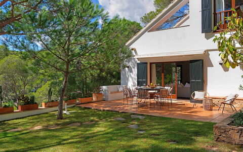 Villa Cassiopea: Casa, Sombra, Cabaña, Jardín, Inmuebles, Silla, Casa De Campo, Paisajismo, Eco Hotel, Patio Interior