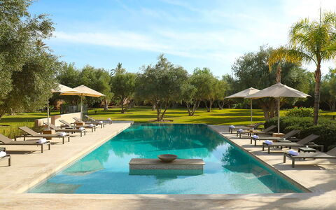 Villa Eleganza: Piscina, Agua, Recurso, Mueble Para Exteriores, Piscina De Reflejo, Reflexión, Thermae, Sunlounger, Jardín, Sombra