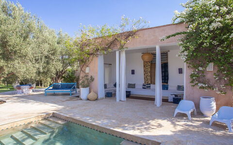 Villa Zagar: Piscina, Mueble, Recurso, Sombra, Mueble Para Exteriores, Silla, Jardín, Paisajismo, Inmuebles, Patio Interior
