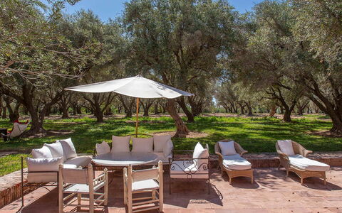 Villa Royale: Mueble, Mueble Para Exteriores, Silla, Jardín, Sombra, Mesa Al Aire Libre, Patio, Paisajismo, Patio Interior, Diseño