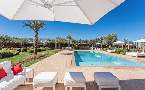 Villa Delizia: Piscina, Recurso, Mueble Para Exteriores, Paraguas, Paisajismo, Jardín, Sunlounger, Eco Hotel, Sombra
