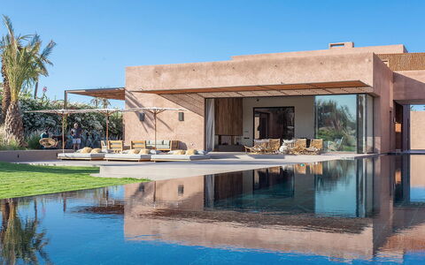 Villa Palmeraie: Piscina, Sombra, Inmuebles, Recurso, Diseño, Eco Hotel, Villa, Sunlounger, Hacienda