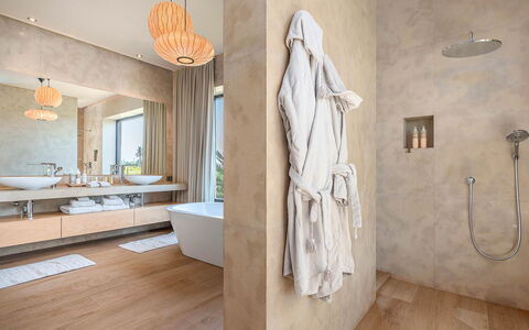 Villa Amrabat: Piso, Diseño De Interiores, Suelo, Arreglo De Tubería, Madera, Baño, Techo, Encendiendo, Plomería, Casa