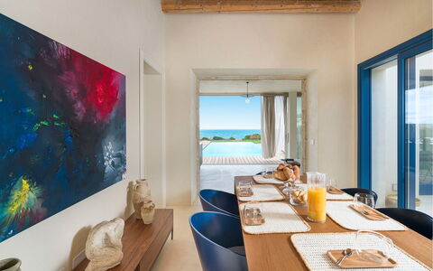 Villa Smeralda: Azul, Mar, Recurso, Oceano, Costa, Silla, Caribe, Hotel, Suelos De Madera, Ático