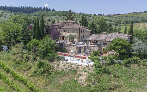 Villa Grevigiana: Casa, Techo, Casa, Paisaje, Barrio Residencial, Área Rural, Inmuebles, Asentamientos Humanos, Pueblo, Cabaña