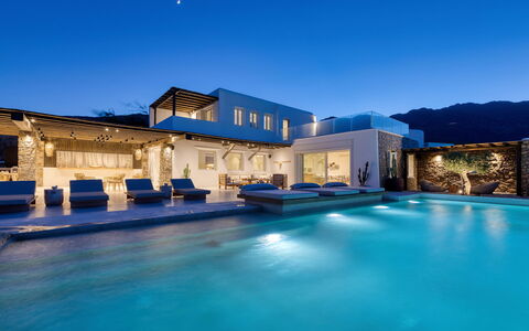 Villa Mitos: Azul, Piscina, Recurso, Eco Hotel, Inmuebles, Thermae, Hotel, Villa, Ciudad De Vacaciones, Mansión