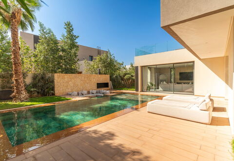 Villa Hamza: Piscina, Recurso, Eco Hotel, Inmuebles, Paisajismo, Villa, Hotel, Patio Interior, Hacienda