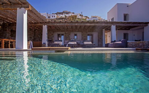 Villa Chimera: Azul, Piscina, Recurso, Villa, Loseta, Ático